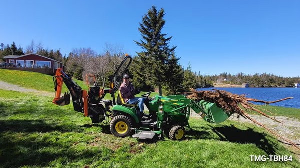 How a Tractor with Backhoe Boosts Productivity on Any Property