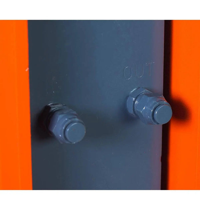 TMG Industrial Excavator Hydraulic Post Pounder, 700 Ft-lb Energy Class, 500-900 BPM, 8” Post Capacity, 4-7 Ton Excavator, TMG-EPD700