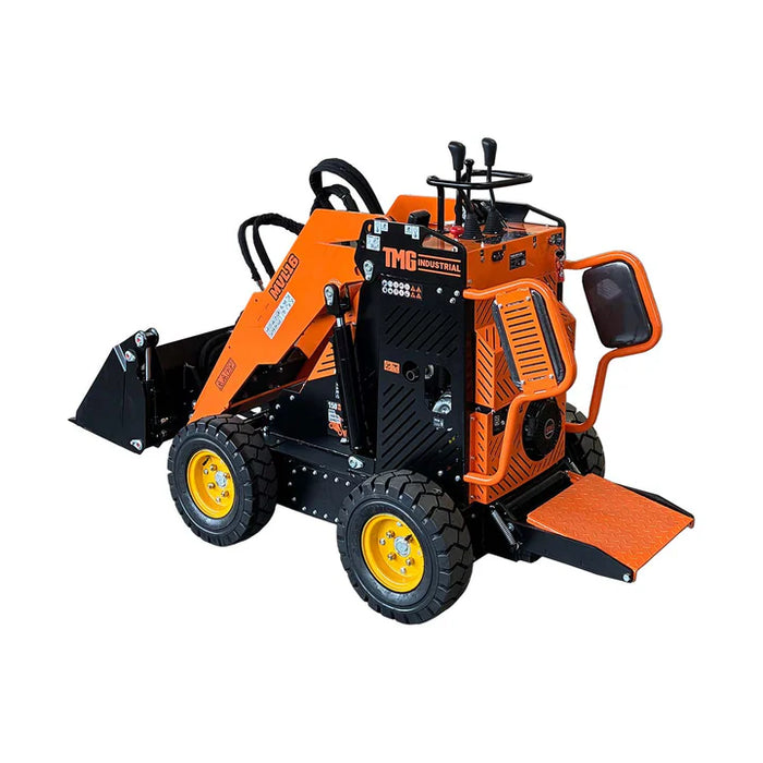 740 kg Wheeled Stand-On Skid Steer, 420cc/11.5 HP Gas Engine, 762 mm Bucket Width, TMG-MVL16 TMG Industrial Australia