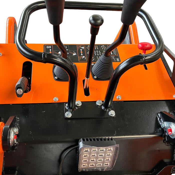 740 kg Wheeled Stand-On Skid Steer, 420cc/11.5 HP Gas Engine, 762 mm Bucket Width, TMG-MVL16 TMG Industrial Australia