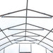 7.6 m x 12.2 m (25' x 40') Tunnel Greenhouse Grow Tent w/0.15 mm (6 Mil) Clear EVA Plastic Film, Cold Frame, Hand Crank Roll-Up Sides, Peak Ceiling Roof, TMG-GH2540-V2 (Previously GH2540) TMG Industrial Australia
