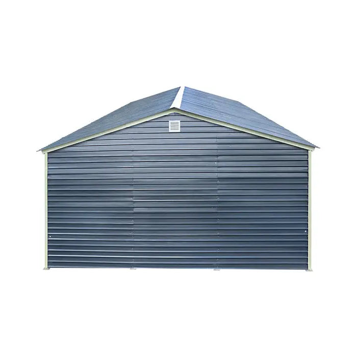 6 x 12 m Metal Garage Shed, 9' High Double Front Doors, 13' Peak, 800 Sq-Ft TMG-MS2040 TMG Industrial Australia