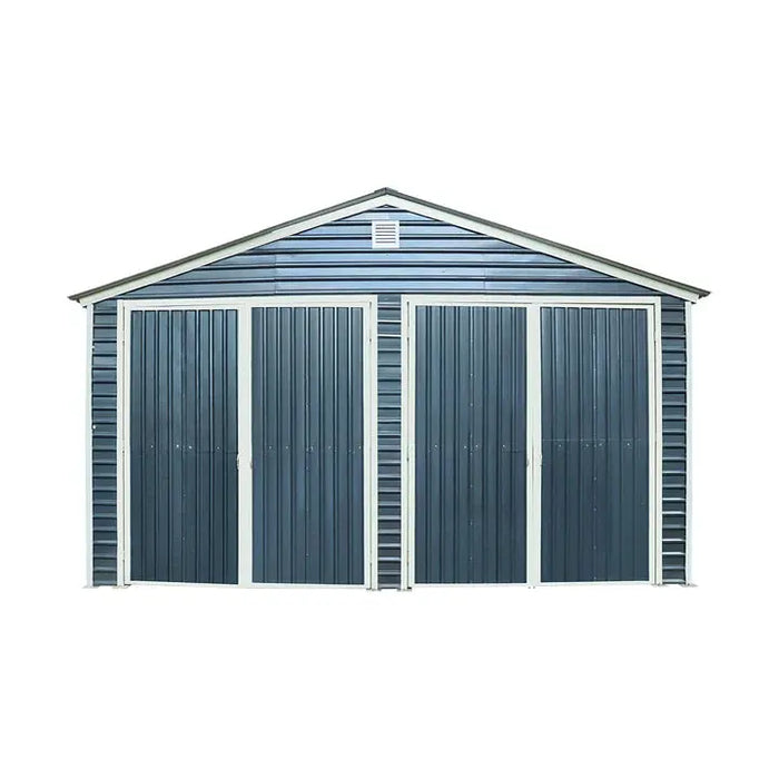 6 x 12 m Metal Garage Shed, 2.8 m High Double Front Doors, 4 m Peak, 72 m² TMG-MS2040 TMG Industrial Australia