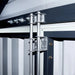 6 x 12 m Metal Garage Shed, 2.8 m High Double Front Doors, 4 m Peak, 72 m² TMG-MS2040 TMG Industrial Australia