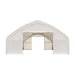 9 x 15 m Straight Wall Peak Ceiling Storage Shelter with Heavy Duty 300 GSM PE Cover TMG-ST3052E (Previously ST3050E) TMG Industrial Australia