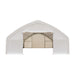 9 x 15 m Straight Wall Peak Ceiling Storage Shelter with Heavy Duty 300 GSM PE Cover TMG-ST3052E (Previously ST3050E) TMG Industrial Australia