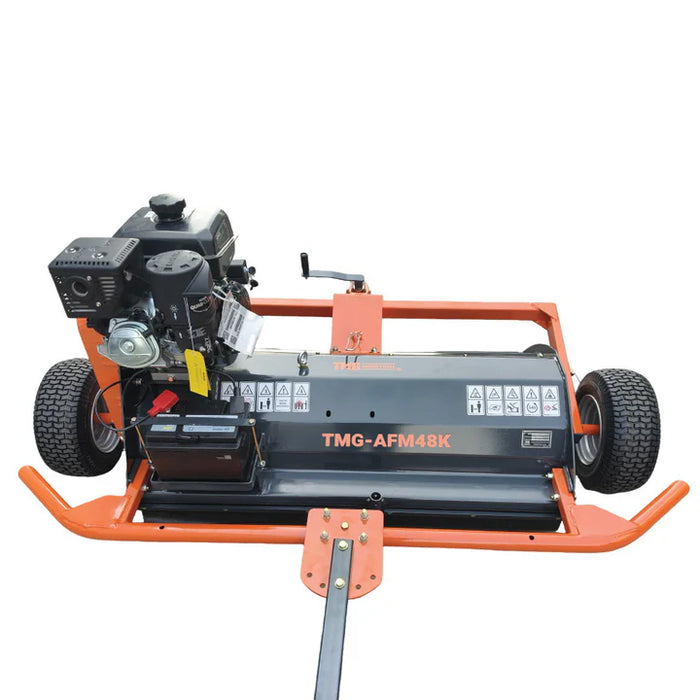122 cm (48") ATV Flail Mower Slasher with 14 HP Kohler Engine and Tow-Behind Side Shift, TMG-AFM48K TMG Industrial Australia