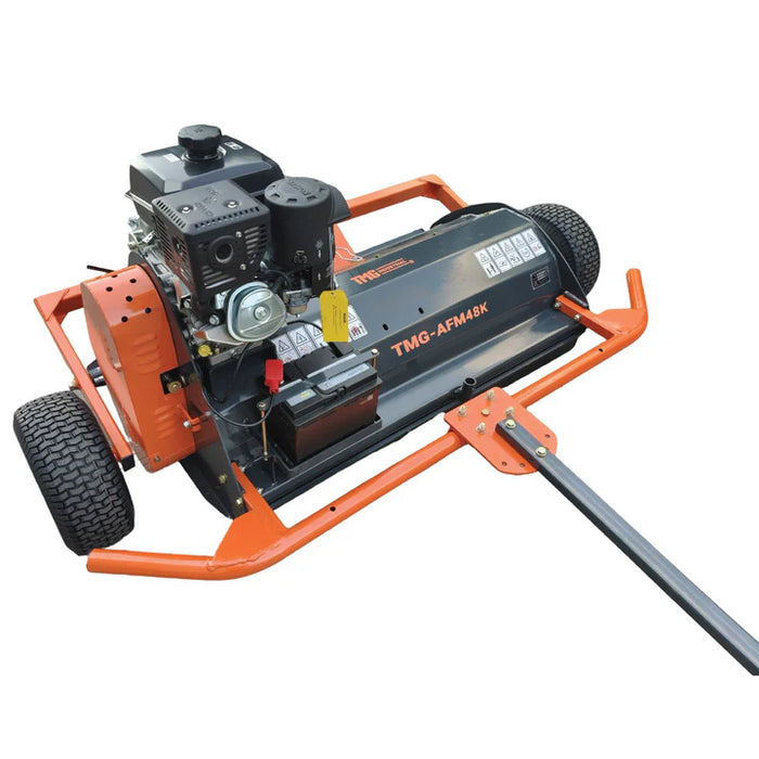 122 cm (48") ATV Flail Mower Slasher with 14 HP Kohler Engine and Tow-Behind Side Shift, TMG-AFM48K TMG Industrial Australia