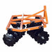 TMG Industrial 72” Notched Disc Harrow, 3-Point Hitch, Cat 1 Hook-up, 25-45 HP Tractors, TMG-TDH06