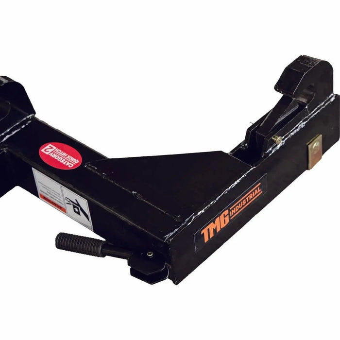TMG Industrial Tractor 3-Point Quick Hitch, 3600 Lb Capacity, CAT 2 Hook-Up, 90 HP Tractor, ASAE Specifications, TMG-TQH03