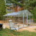 TMG Heavy Series™ 2.4 x 6.1 m Greenhouse Kit with Galvanized Steel Frame, Polycarb Roof and Crystal-Clear Walls, TMG-GH821 TMG Industrial Australia