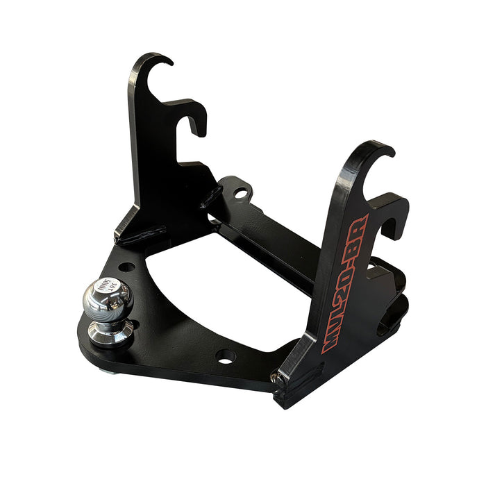 50 mm (2") Ball Mount Hitch Receiver, Works for TMG-MVL16 & TMG-MVL20 Stand-on Skid Steer, TMG-MVL20-BR TMG Industrial Australia