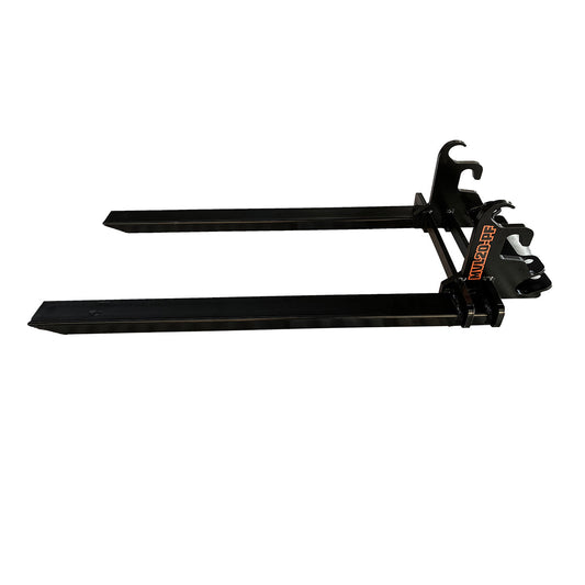 800 mm (31-1/2") Pallet Fork, Heavy-duty High-Strength Steel, Works for TMG-MVL16 & TMG-MVL20 Stand-on Skid Steer, TMG-MVL20-PF TMG Industrial Australia