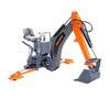 TMG 2500 mm (9’) Tractor Swing Backhoe Attachment, 180° Boom and Bucket Rotation, TMG-TBH90