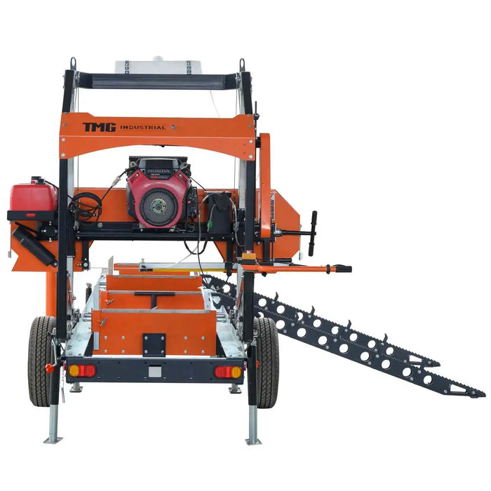 Log Loading/Rolling & Ramp Package for TMG-PSM36, 2-Speed Winch, 88" Ramp Length, 7500 lb Load Capacity, TMG-PSM36-LRAMP - TMG Industrial