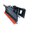 1.8 m Skid Steer Dozer Blade / Material Pusher, Bolt-On Cutting Edge, 30° Left/Right, TMG-DB72
