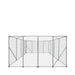 TMG Industrial 20’ x 20’ Outdoor Dog Kennel Playpen, Outdoor Dog Runner, Pet Exercise House, Lockable Gate, 6’ Chain-Link Fence, TMG-DCP2020