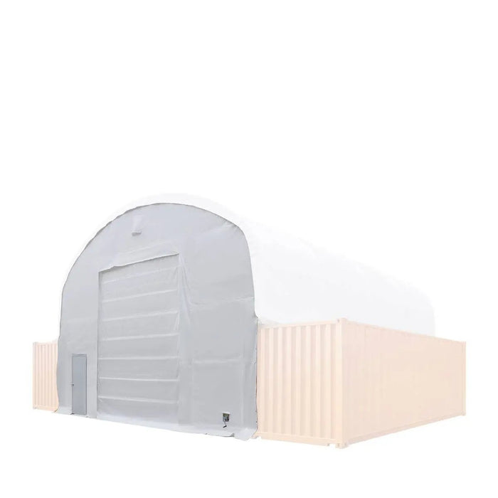 TMG Industrial Front End Wall Kit, Compatible with TMG-DT3020C and DT3040C container shelters installed with the standard height containers (8’6”), TMG-DT30FW8V