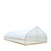 TMG Industrial 12’ x 40’ Tunnel Greenhouse Grow Tent w/6 Mil Clear EVA Plastic Film, Cold Frame, Hand Crank Roll-Up Sides, Peak Ceiling Roof, TMG-GH1240