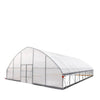 9 x 12 m Commercial Tunnel Greenhouse with 6 Mil Clear EVA Film, Roll-Up Sides, TMG-GH3040