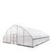 TMG Industrial 30’ x 40’ Tunnel Greenhouse Grow Tent w/6 Mil Clear EVA Plastic Film, Cold Frame, Hand Crank Roll-Up Sides, Peak Ceiling Roof, TMG-GH3040