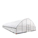 9.1 m x 24.4 m Commercial Tunnel Greenhouse (30' x 80') with 0.15 mm (6 Mil) Clear Poly Covers and Roll-Up Sides, TMG-GH3080-V2 TMG Industrial Australia