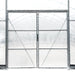 9.1 m x 24.4 m Commercial Tunnel Greenhouse (30' x 80') with 0.15 mm (6 Mil) Clear Poly Covers and Roll-Up Sides, TMG-GH3080-V2 TMG Industrial Australia