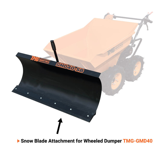400 kg Wheeled Dumper, All-Wheel Drive, 196cc 6.5 HP Gas Engine, 3-Speed Transmission, TMG-GMD40 TMG Industrial CA