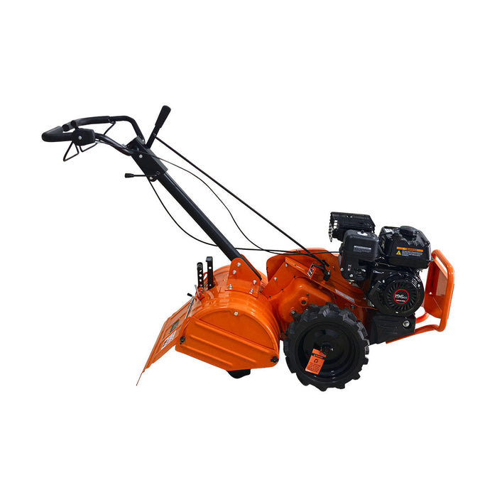 457 mm Self-Propelled Garden Tiller, Dual Rotation, 165 mm Tilling Depth, 196cc (6.5HP) Gas Engine, TMG-GT30 TMG Industrial CA