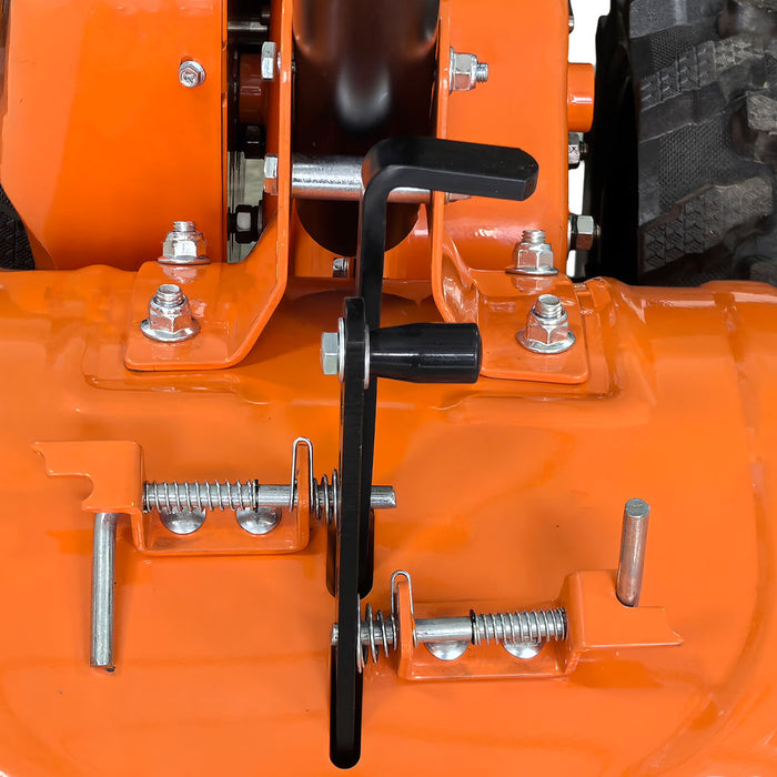 457 mm Self-Propelled Garden Tiller, Dual Rotation, 165 mm Tilling Depth, 196cc (6.5HP) Gas Engine, TMG-GT30 TMG Industrial CA