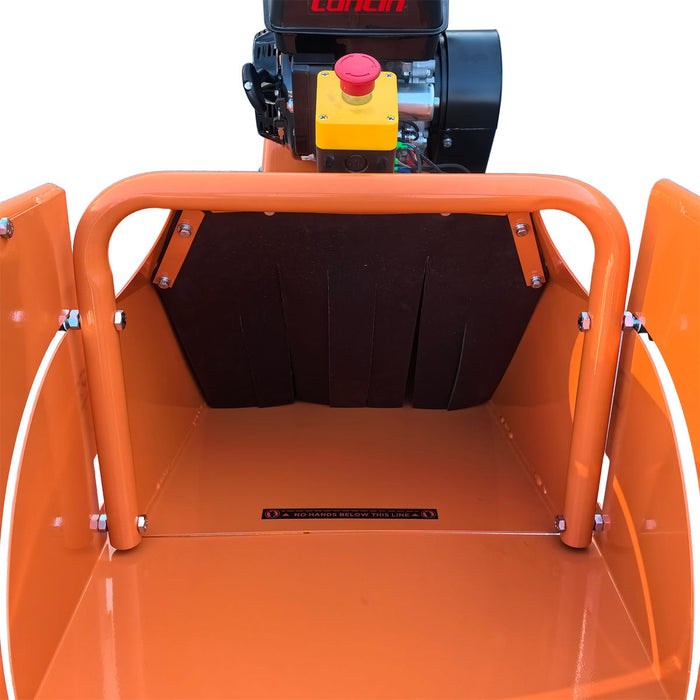 120 mm Wood Chipper with 14 HP Gas Engine, Electric Start, 50 mm Hitch Tow-Behind, TMG-GWC20L TMG Industrial CA