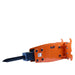 TMG-HB150Q 10 to 15 Ton Q/C Excavator Hydraulic Breaker, 4'' (100mm) Moil Point Chisel, 1960 Joules Impact Energy, 400-700BPM