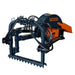 TMG Industrial 3-Point PTO Stump Grinder, 20-60 HP, Cat 1 & 2 Hookups, 12” Below & 18” Above Ground, 40° Cutting Arc, TMG-TSG24