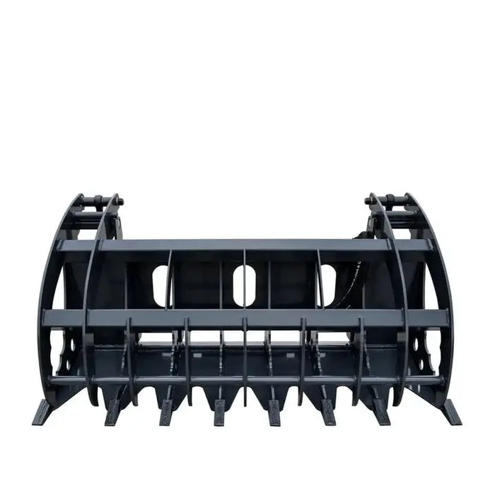 1.83 m Skid Steer Root Rake Clamshell Grapple, Universal Mount, 1.37 m Jaw Opening, 1360 kg Capacity, TMG-SRR75 TMG Industrial Australia