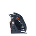 1.83 m Skid Steer Root Rake Clamshell Grapple, Universal Mount, 1.37 m Jaw Opening, 1360 kg Capacity, TMG-SRR75 TMG Industrial Australia