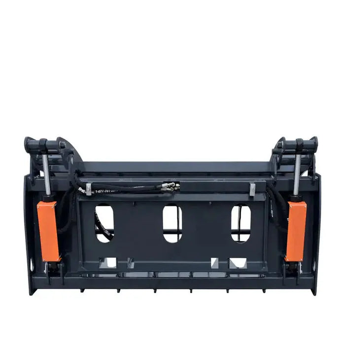 1.83 m Skid Steer Root Rake Clamshell Grapple, Universal Mount, 1.37 m Jaw Opening, 1360 kg Capacity, TMG-SRR75 TMG Industrial Australia
