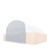 Back End Wall Kit, Compatible with TMG-DT3020C and DT3040C container shelters installed with the standard height containers (8’6"), TMG-DT30BW8V