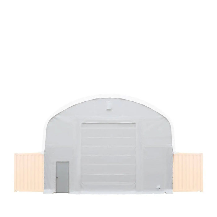 TMG Industrial Front End Wall Kit, Compatible with TMG-DT3020C and DT3040C container shelters installed with the standard height containers (8’6”), TMG-DT30FW8V