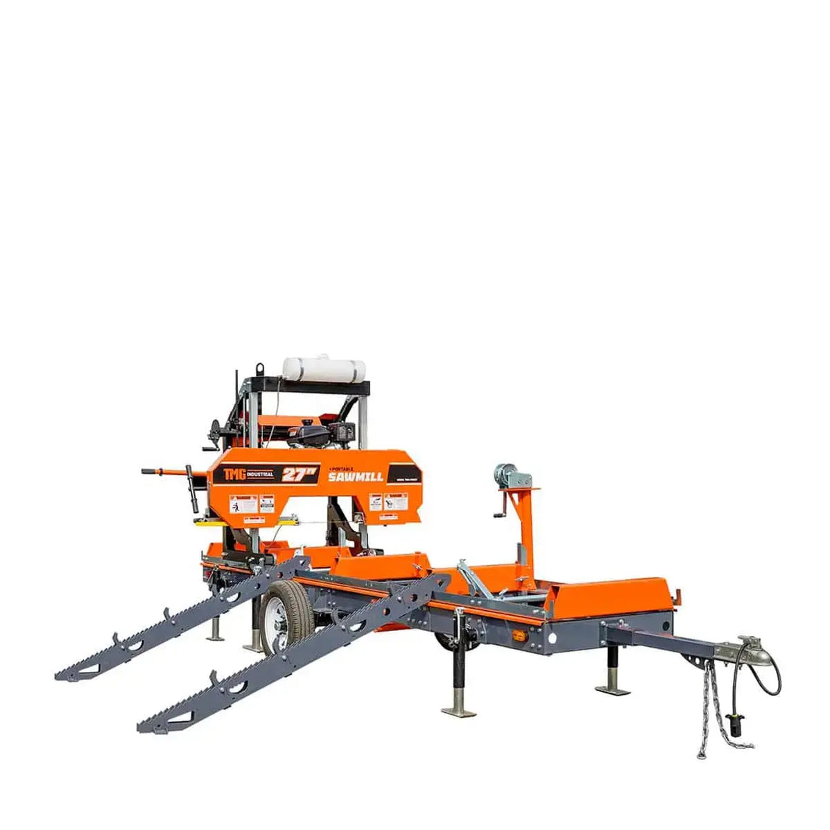 Logging Ramp Log Loading Ramp Kit for Sawmill Trailer PSM27, Mast/Boom, 178 cm Ramp ...
