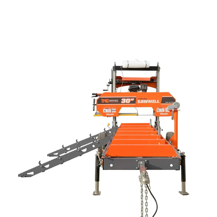 Log Loading/Rolling & Ramp Package for TMG-PSM30, 2-Speed 907 kg Winch, Mast/Boom, Receiver, 178 cm Ramp Length, 1724 kg Loading Capacity, 32-½’ Steel Cable, TMG-PSM30-Lramp TMG Industrial AU