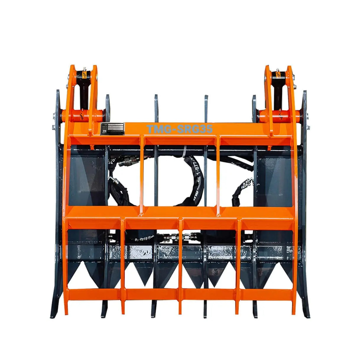 Root Rake Mount TMG Mini Skid Root Rake Grapple, 35