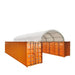TMG Pro Series 6m x 12m Dual Truss Container Shelter, 576 g/m² PVC, TMG-DT2041CV TMG Industrial Australia