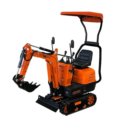 1365 Lb Mini Compact Excavator, 306cc/8.5HP Gas Engine, 11-½" Bucket Width, 2000 Lb Digging Force, TMG-MVE05 TMG Industrial CA