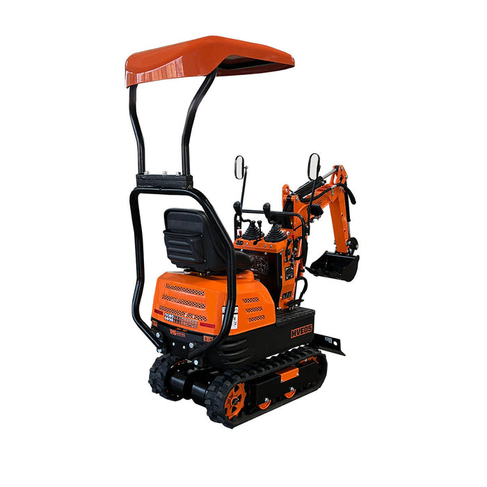 1365 Lb Mini Compact Excavator, 306cc/8.5HP Gas Engine, 11-½" Bucket Width, 2000 Lb Digging Force, TMG-MVE05 TMG Industrial CA