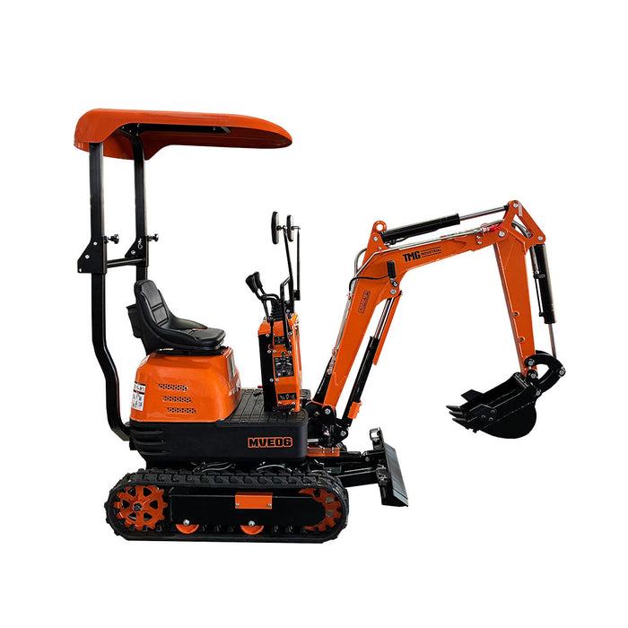 830 kg Mini Compact Excavator, 306cc/8.5 HP Gas Engine, 310 mm Bucket Width, 1179 kg Digging Force, TMG-MVE06 TMG Industrial CA