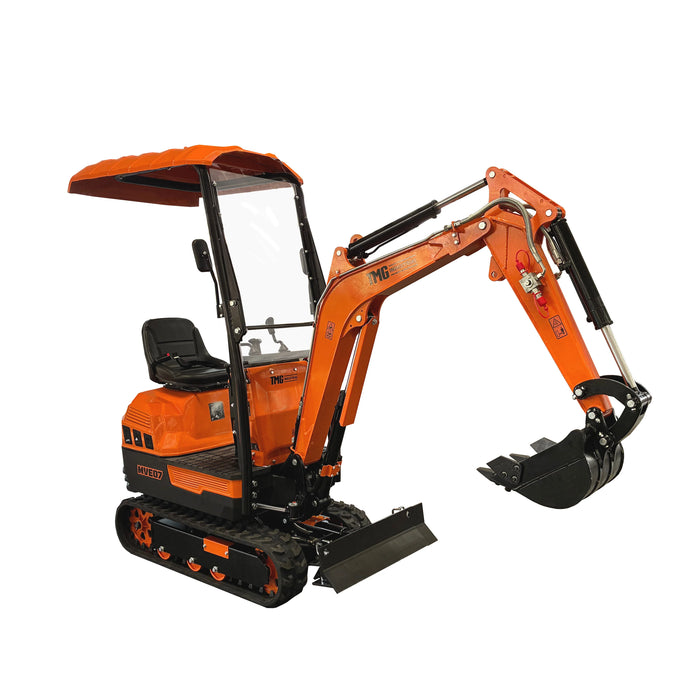 1000 kg Mini Compact Excavator, 420cc/14 HP Gas Engine, 350 mm Bucket Width, 1254 kg Digging Force, TMG-MVE07 TMG Industrial CA