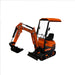 1000 kg Mini Compact Excavator, 420cc/14 HP Gas Engine, 350 mm Bucket Width, 1254 kg Digging Force, TMG-MVE07 TMG Industrial CA