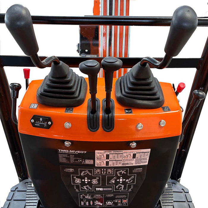 1000 kg Mini Compact Excavator, 420cc/14 HP Gas Engine, 350 mm Bucket Width, 1254 kg Digging Force, TMG-MVE07 TMG Industrial CA