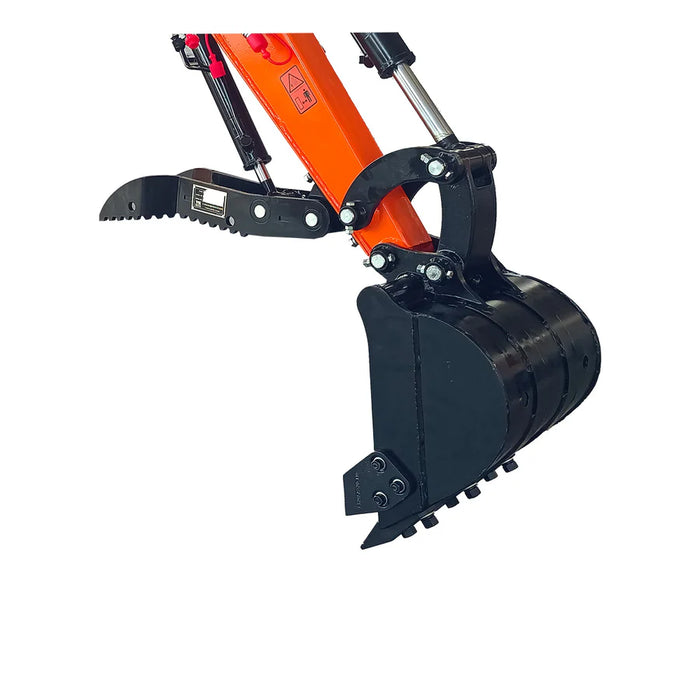 Hydraulic Thumb Attachment, 13 mm (½") Hydraulic Hoses and Flat Quick Couplers, Works for TMG-MVE07, TMG-MVE07-THH TMG Industrial Australia