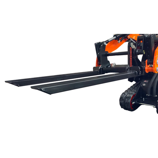 800 mm (31-1/2") Pallet Fork, Heavy-duty High-Strength Steel, Works for TMG-MVL16 & TMG-MVL20 Stand-on Skid Steer, TMG-MVL20-PF TMG Industrial Australia